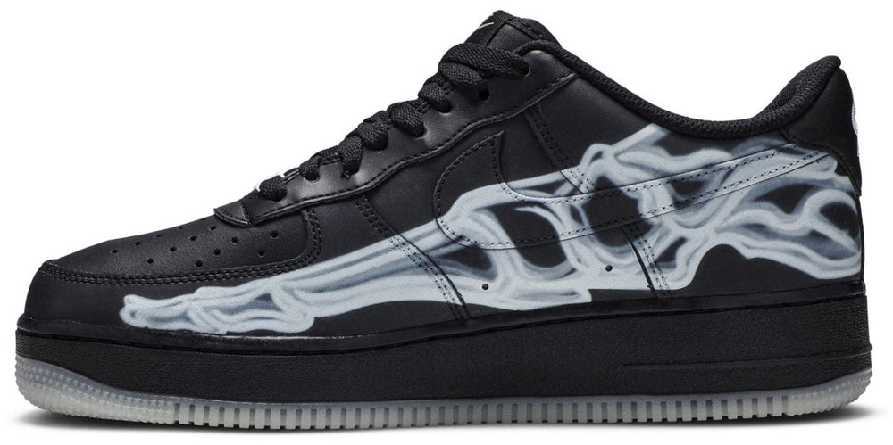 Nike Air Force 1 Black Skeleton (Size UK 10/US 11) - Hype Vault