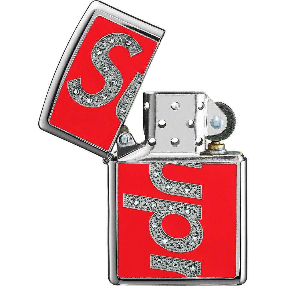 Supreme Swarovski Zippo Red | Hype Vault Malaysia