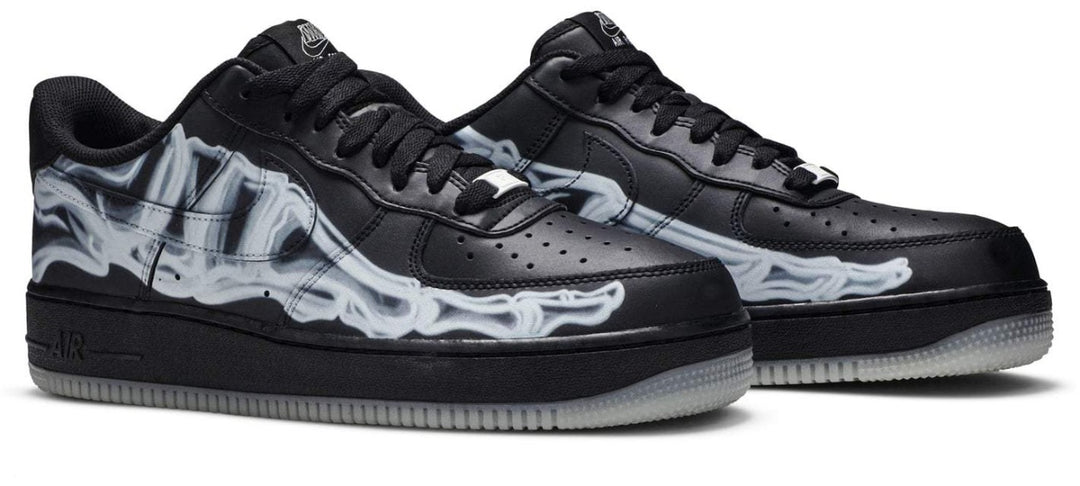 Nike Air Force 1 Black Skeleton (Size UK 10/US 11) - Hype Vault