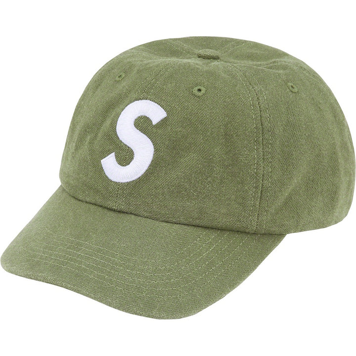 Supreme Kevlar Denim S Logo 6-Panel Olive (SS22) | Hype Vault Kuala Lumpur | Asia's Top Trusted High-End Sneakers and Streetwear Store