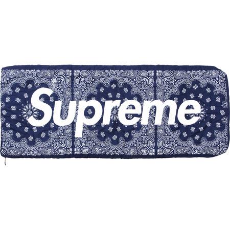 Supreme x The North Face Bandana Dolomite Sleeping Bag Navy | Hype Vault Malaysia