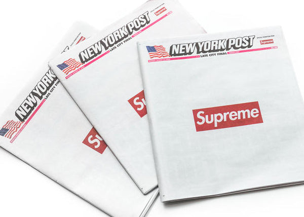 Supreme Box Logo Newspaper: Collectors Item - Hype Vault