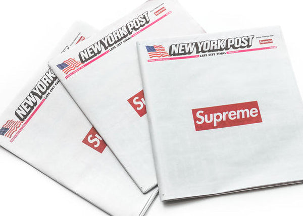 Supreme Box Logo Newspaper: Collectors Item - Hype Vault 