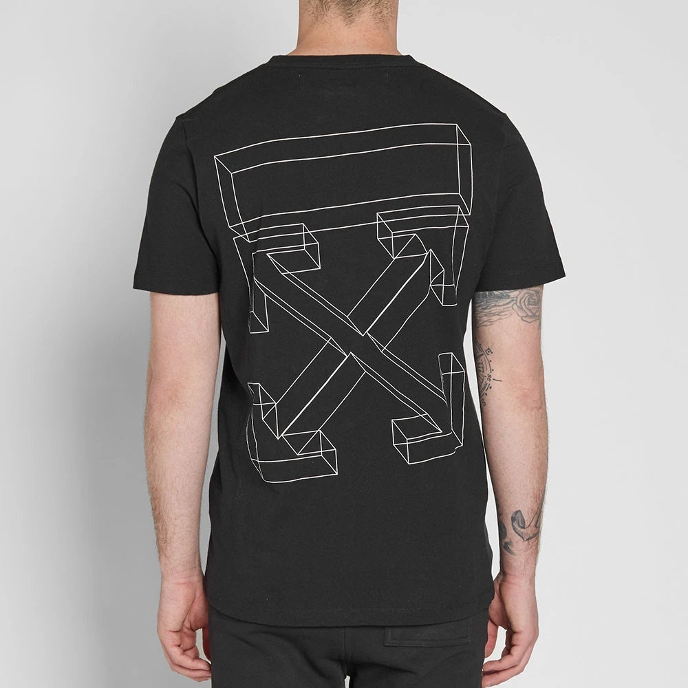 Off-White 3D Line Slim Tee (Size S) - Hype Vault