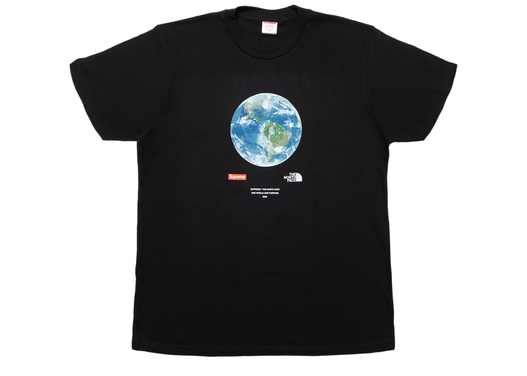 Supreme x The North Face One World Tee Black (Size L) - Hype Vault
