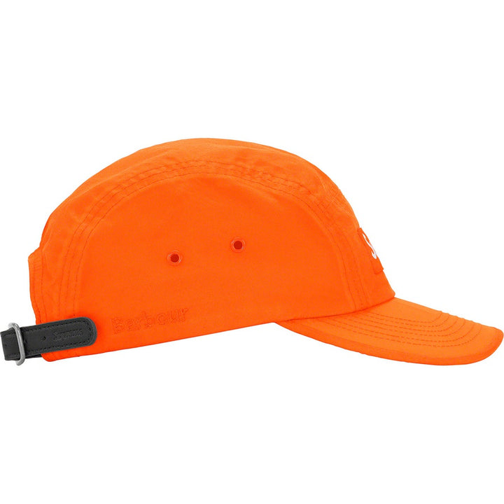 Supreme Barbour Waxed Cotton Camp Cap Orange - Hype Vault