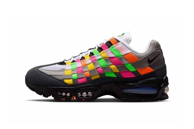 Official Images Reveal the Nike Air Max 95 Woven “Multi”.