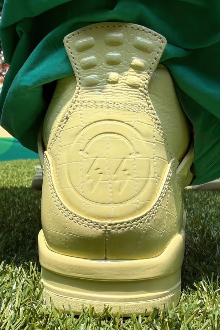 J Balvin Debuted the Air Jordan 4 “Lemonade” During a World Cup Performance.