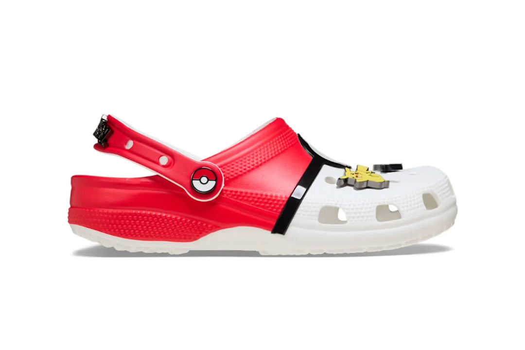 Pokémon celebrates its 30th anniversary with a special Crocs Classic Clog inspired by the iconic Poké Ball.