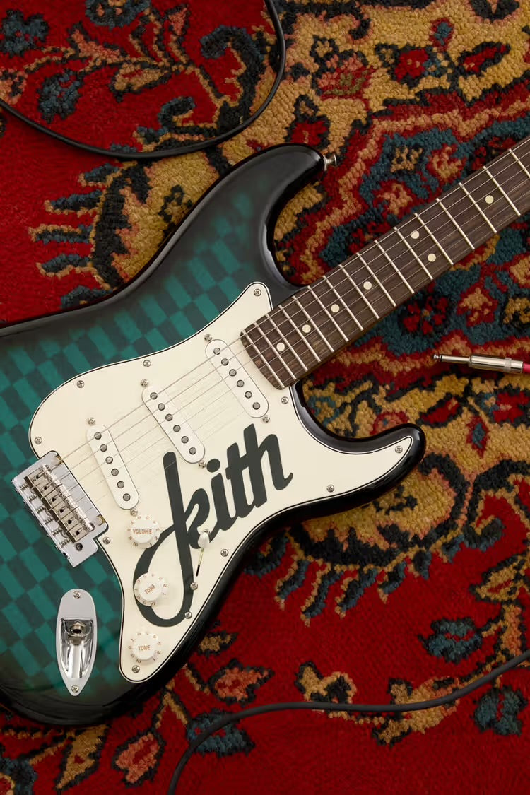 Kith released a custom Fender guitar.