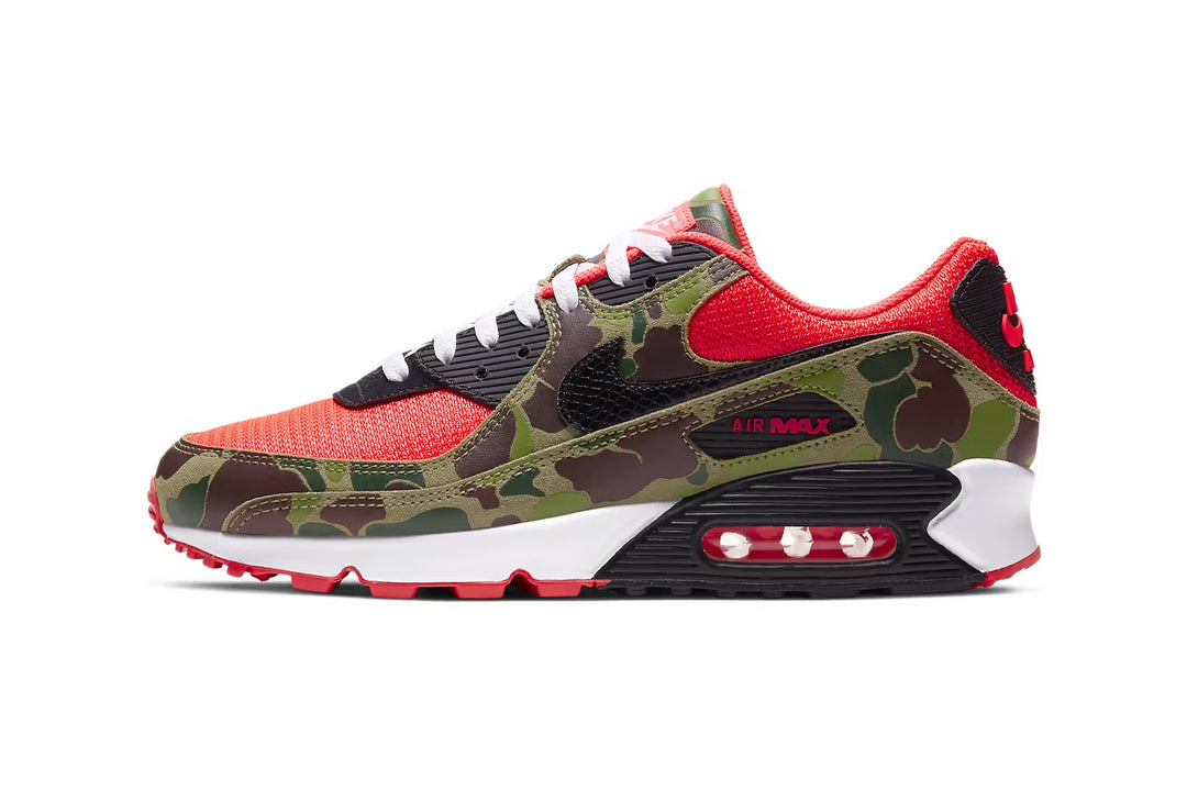 The Nike Air Max 90 "Reverse Duck Camo" is making a comeback this year.