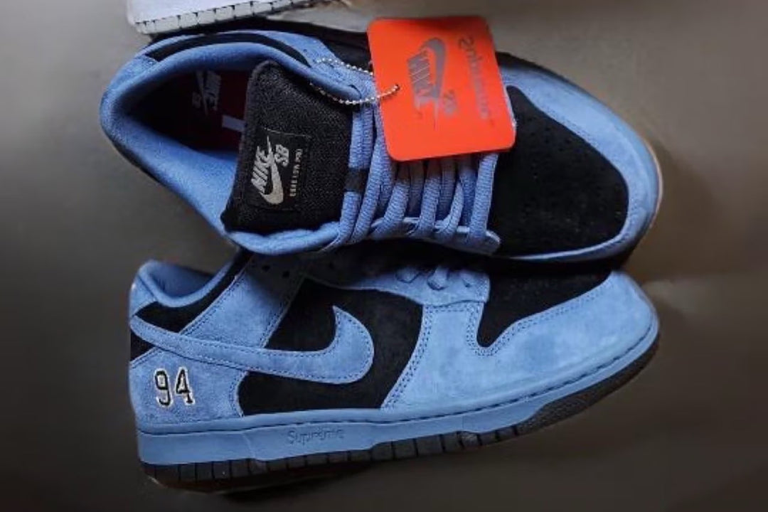 A Sneak Peek at the Supreme x Nike SB Dunk Low “Ocean Fog”