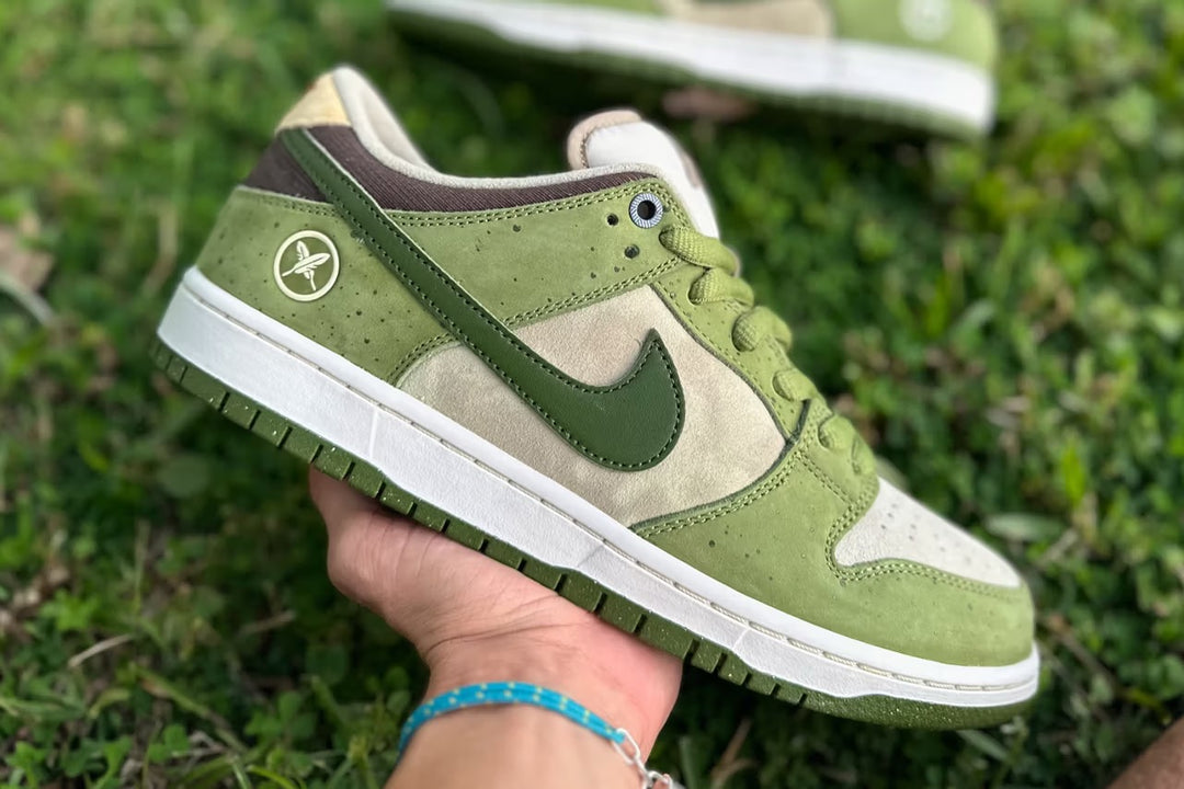 Yuto Horigome's Nike SB Dunk Low "Asparagus" is set to release next spring.