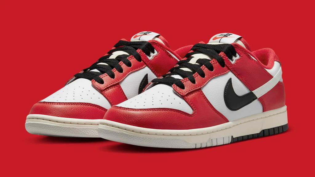 Greatest View of the 'Chicago Split' Nike Dunk Yet