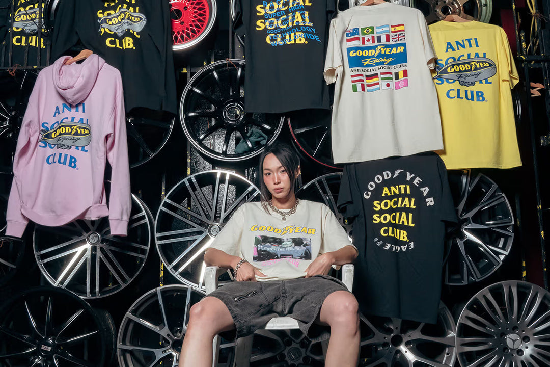 Anti Social Social Club and Goodyear Team Up Again for a Racing-Inspired Collection