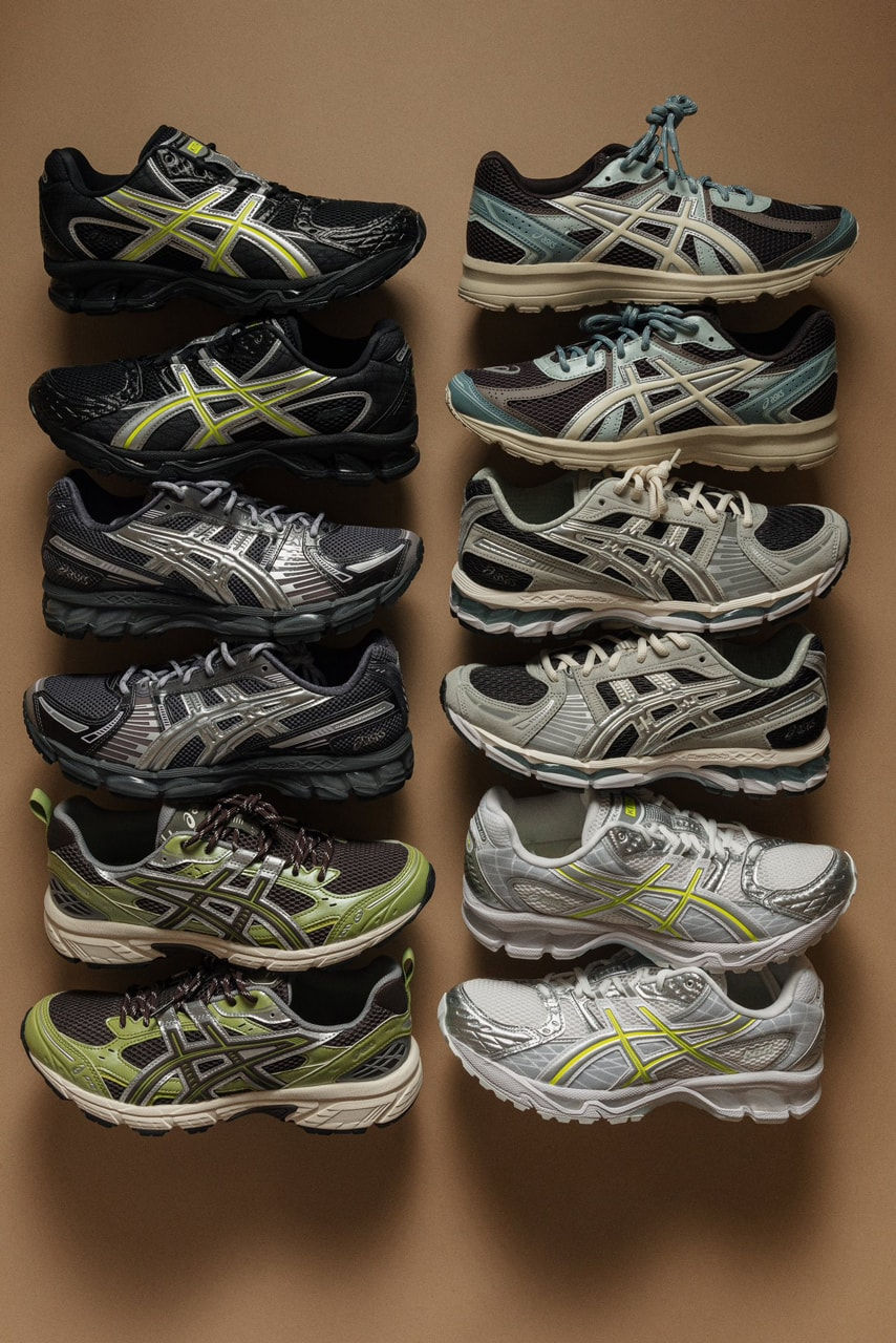 Detailed Preview of Six Upcoming Kith x ASICS Summer Sneakers