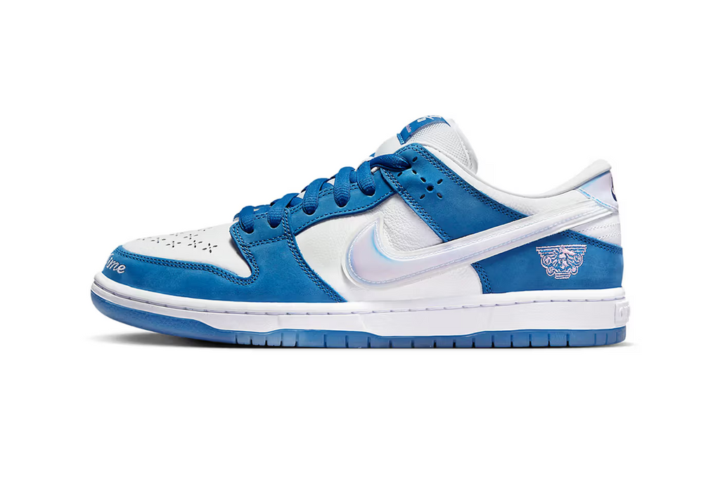 Next week sees the release of the Born x Raised x Nike SB Dunk Low.