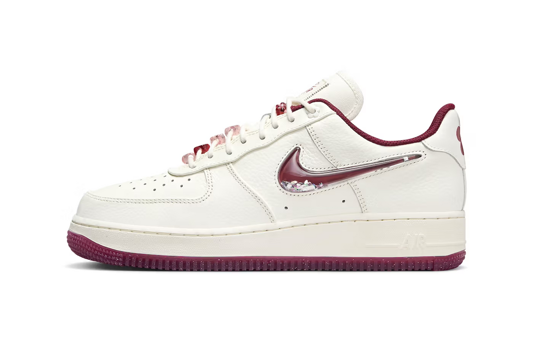 Nike gears up for February, the month of love, with the Air Force 1 Low and Cortez "Valentine's Day 2024".