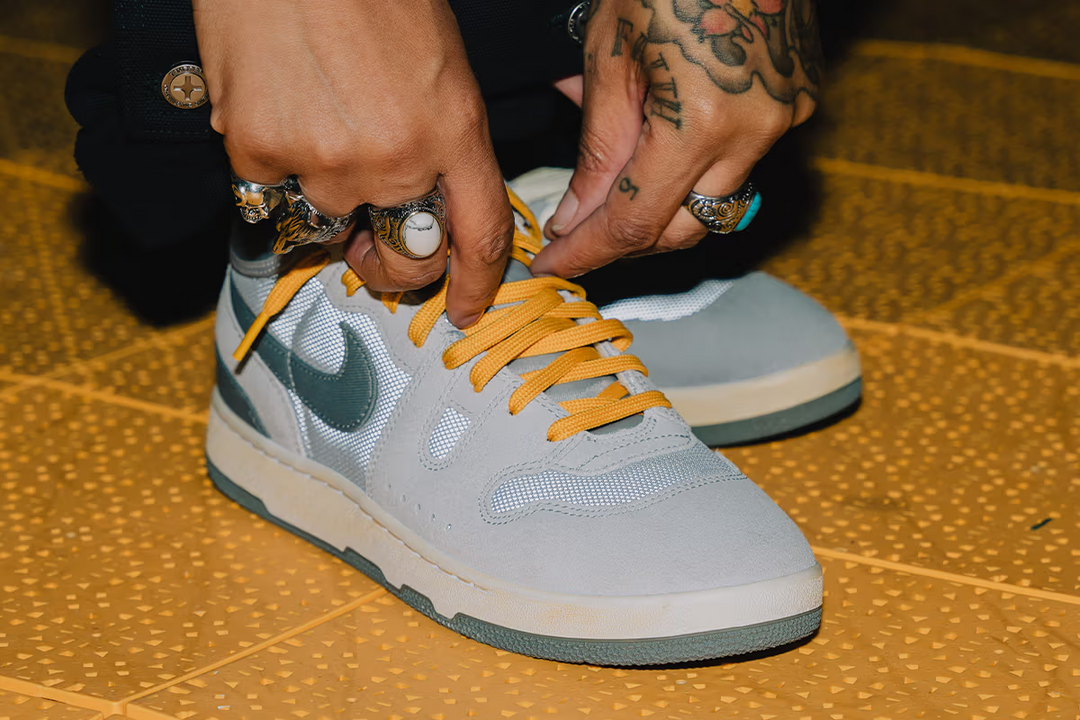 An early glimpse of the Social Status x Nike Attack "Split Vision".