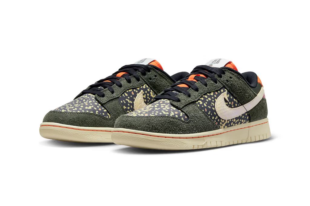 Release date announced for the Nike Dunk Low "Rainbow Trout"