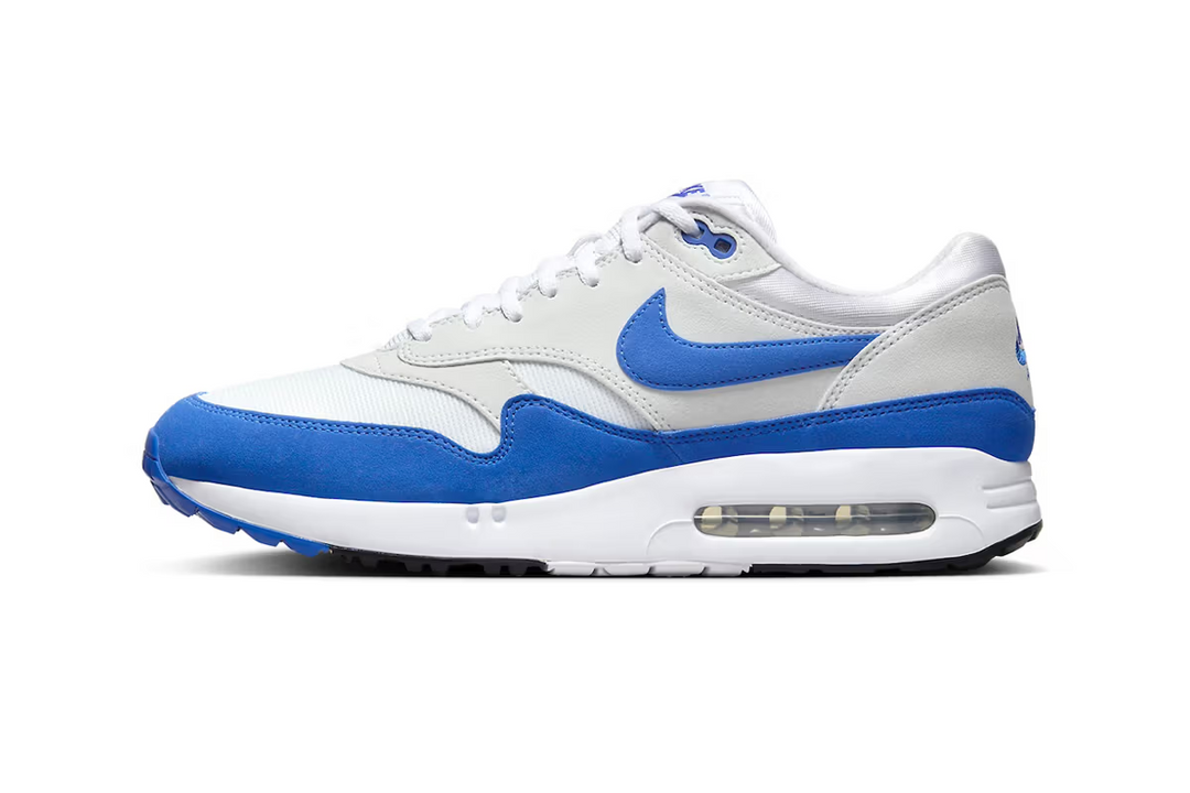 The official release date for the Nike Air Max 1 '86 OG Golf "Royal" in 2024 has been confirmed.