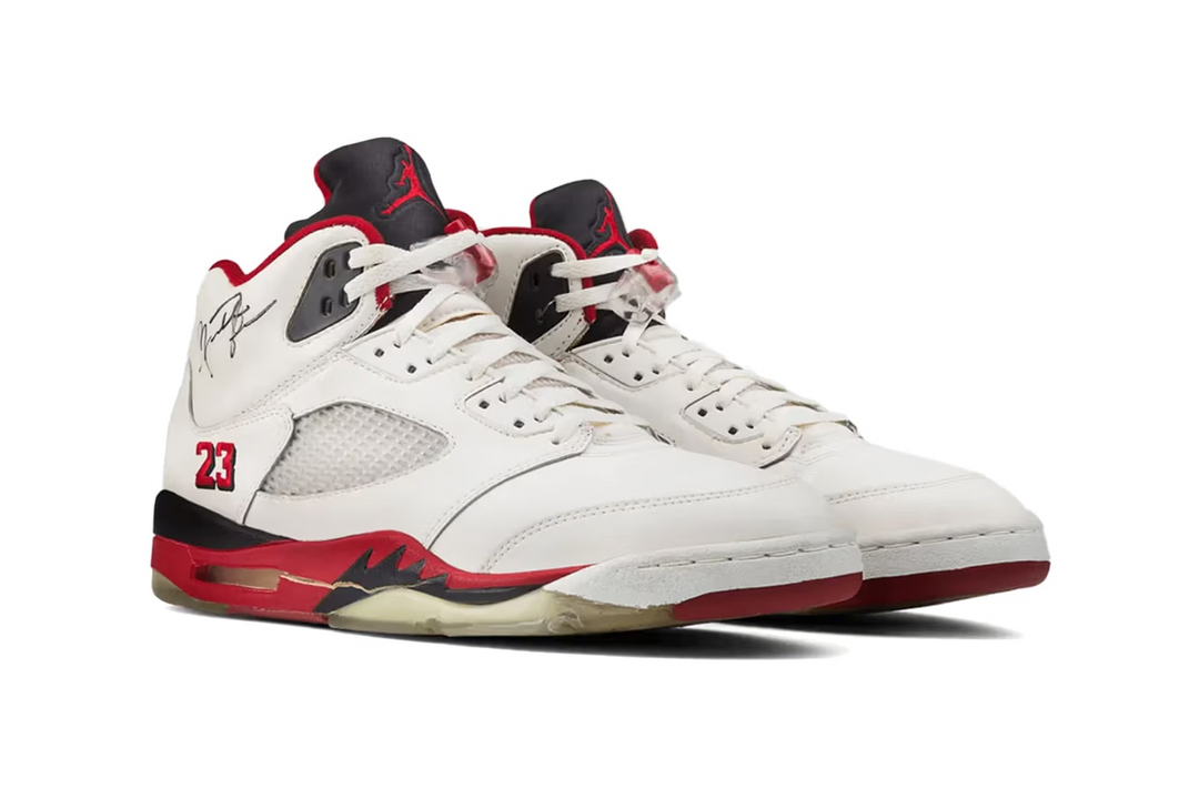 Initial Preview of This Year’s Air Jordan 5 “Fire Red”