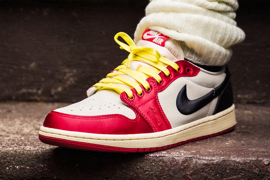 Trophy Room unveils the launch of its Air Jordan 1 Low OG "Rookie Card - Away."