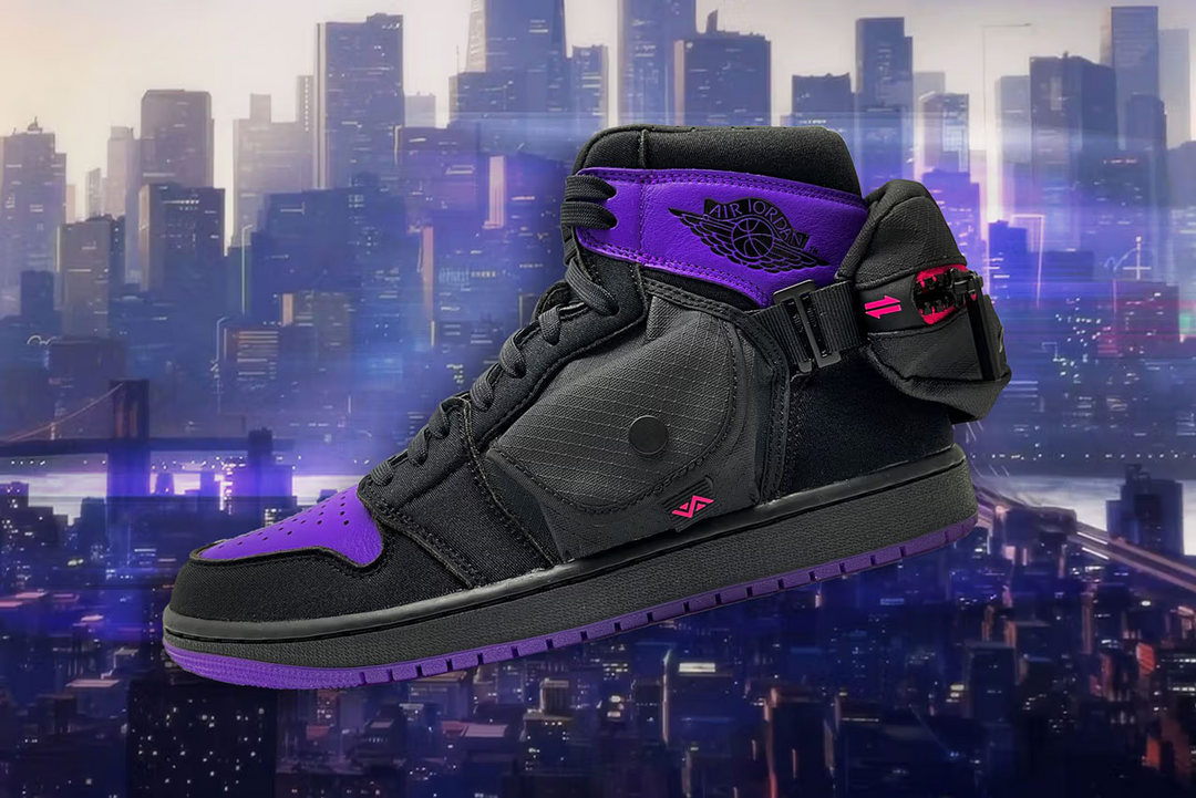 Spider-Man: Across the Spider-Verse's "Friends and Family Only" Air Jordan 1 Utility Stash