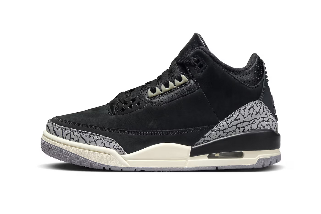 The Air Jordan 3 "Off Noir" is set to launch this month.