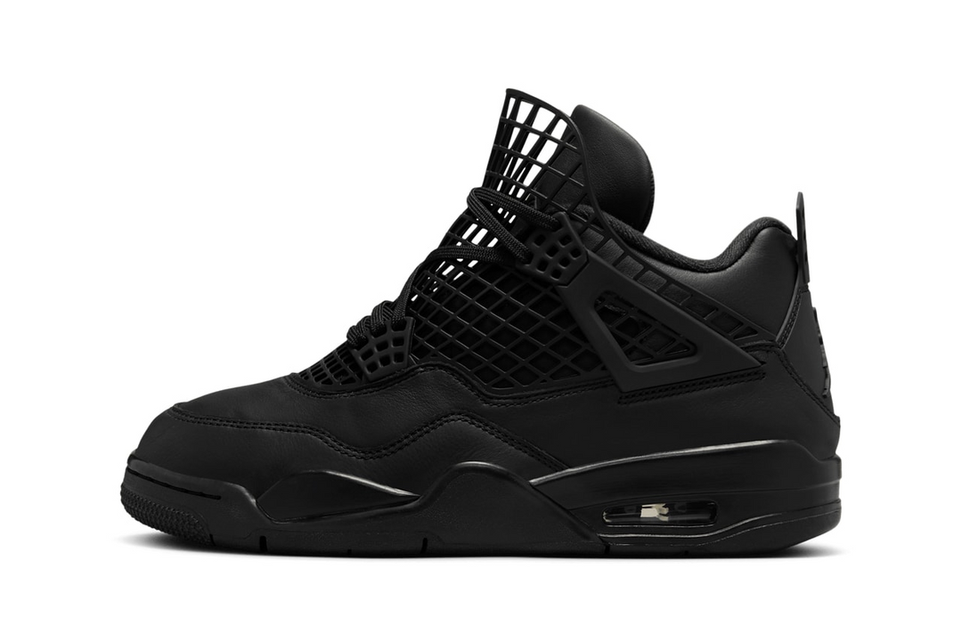 The Air Jordan 4 NET Surfaces in “Triple Black”