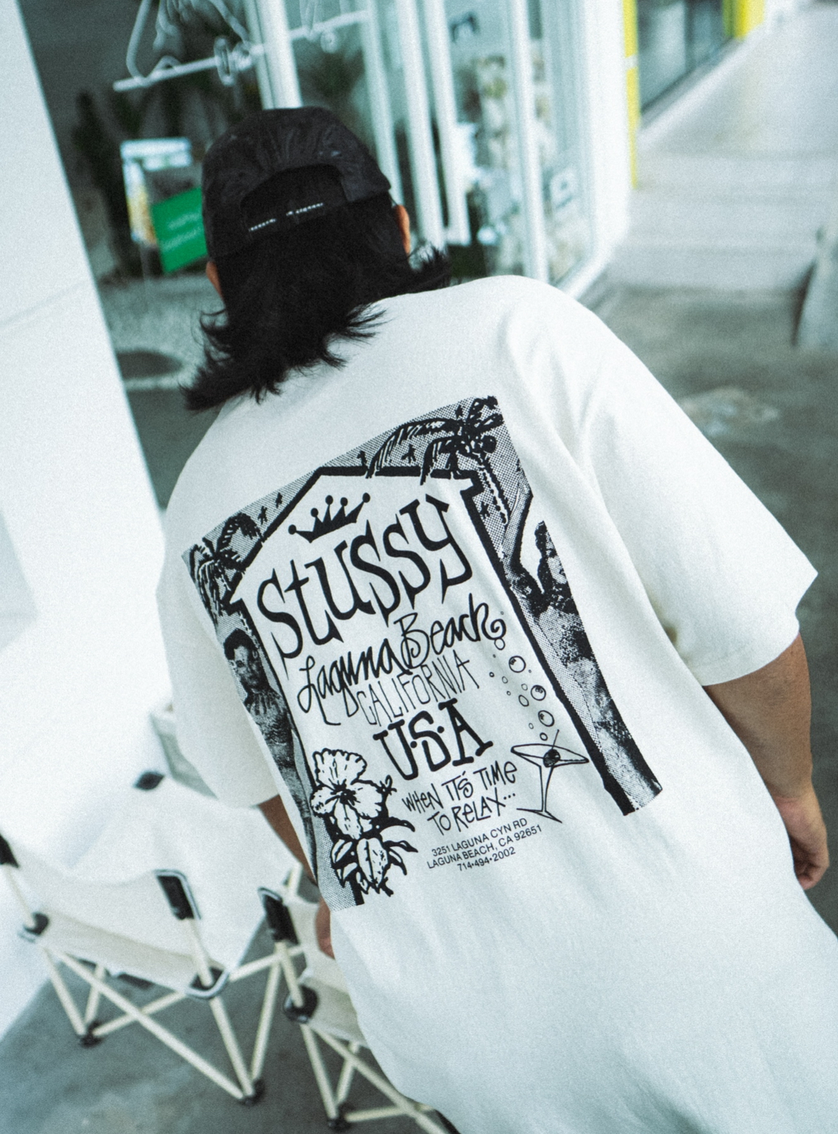 stussy old crown tee