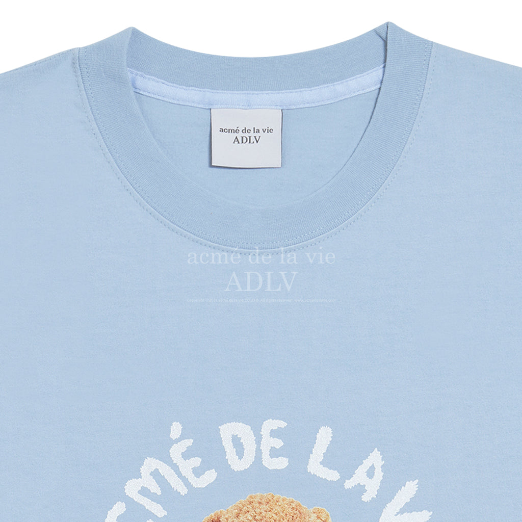 acmé de la vie (ADLV) Teddy Bear (Bear Doll) Short Sleeve T-Shirt Skyblue | Hype Vault Kuala Lumpur | Asia's Top Trusted High-End Sneakers and Streetwear Store