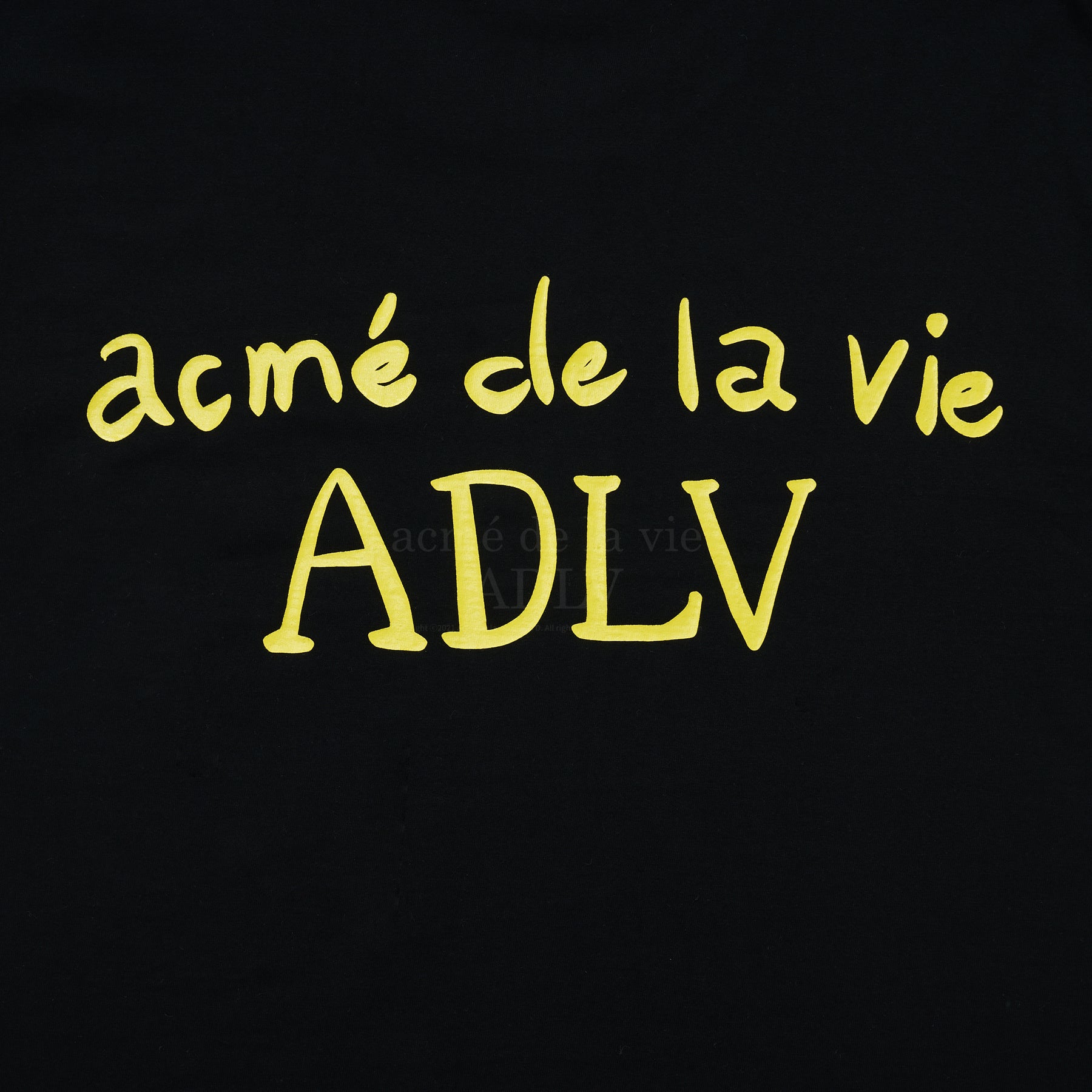 Tシャツ・カットソー ACME DE LA VIE BIG LOGO 2 PRINTING SHORT SLEEVE 4BUK052 acmé de la vie]BIG LOGO 2 PRINTING SHORT SLEEVE T-SHIRT DEEP