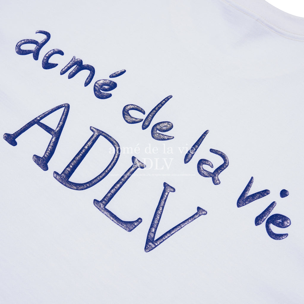 acmé de la vie (ADLV) Glossy Basic Logo Short Sleeve T-Shirt White | Hype Vault Kuala Lumpur | Asia's Top Trusted High-End Sneakers and Streetwear Store