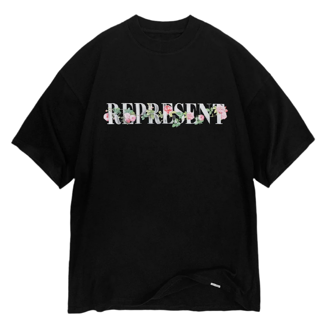 Represent Floral T-Shirt Black | Hype Vault Kuala Lumpur 