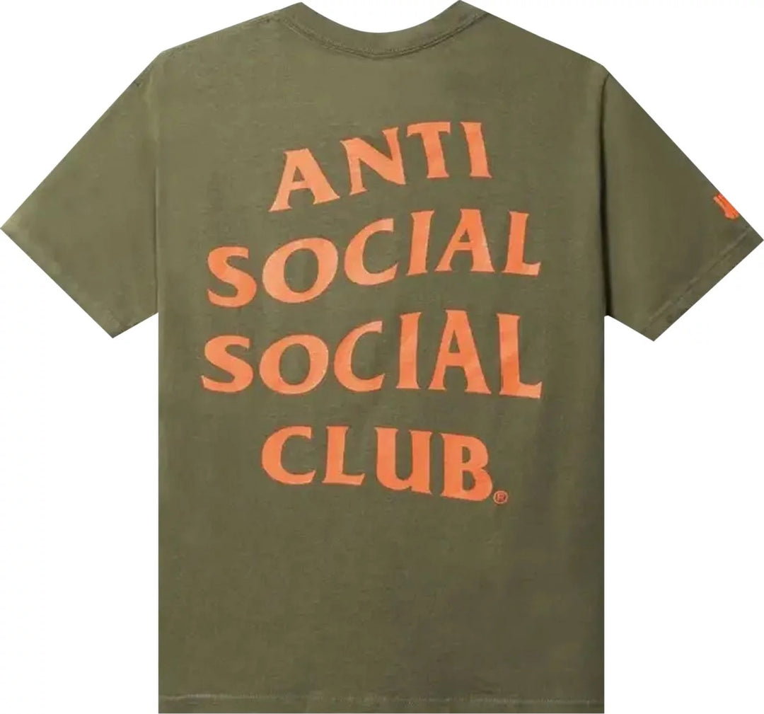 Anti Social Social Club x Undefeated Paranoid Olive Tee | Hype Vault Kuala Lumpur