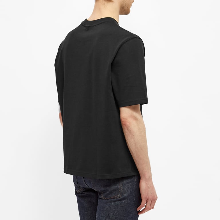 Ami Paris Big Heart T-Shirt Embroidered Black | Hype Vault