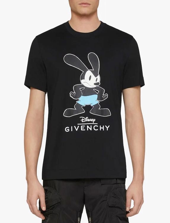 Givenchy x Disney Oswald The Lucky Rabbit Tee Black Slim Fit | Hype Vault Kuala Lumpur