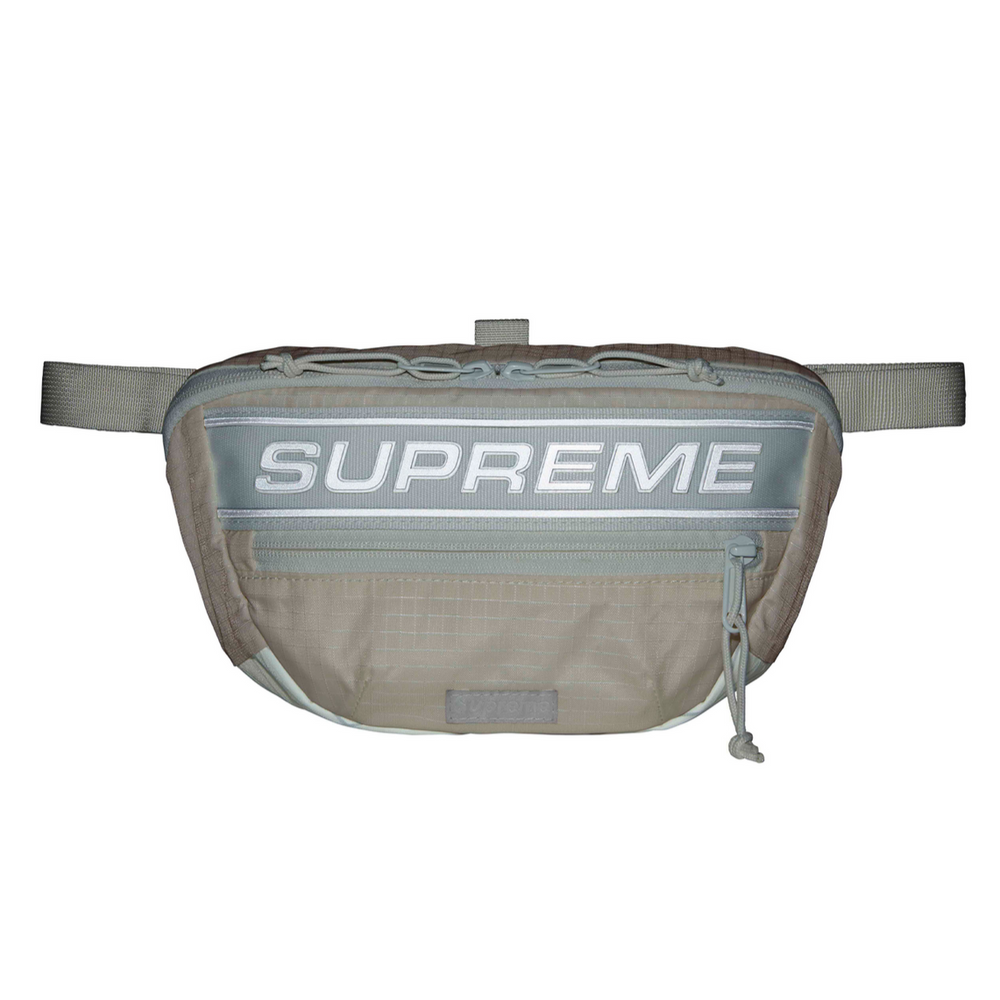 Supreme 3D Logo Waistbag White (FW23) | Hype Vault