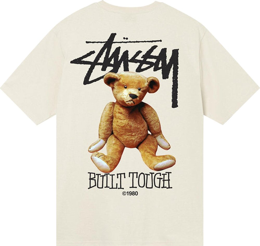 Stussy Built Tough Tee Putty | Hype Vault Kuala Lumpur | Asia's Top Trusted High-End Sneakers and Streetwear Store | Guaranteed 100% authentic