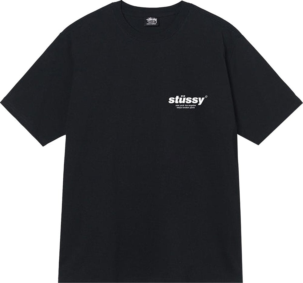Stussy Gumball Tee Black | Hype Vault Kuala Lumpur | Asia's Top Trusted High-End Sneakers and Streetwear Store | Guaranteed 100% authentic