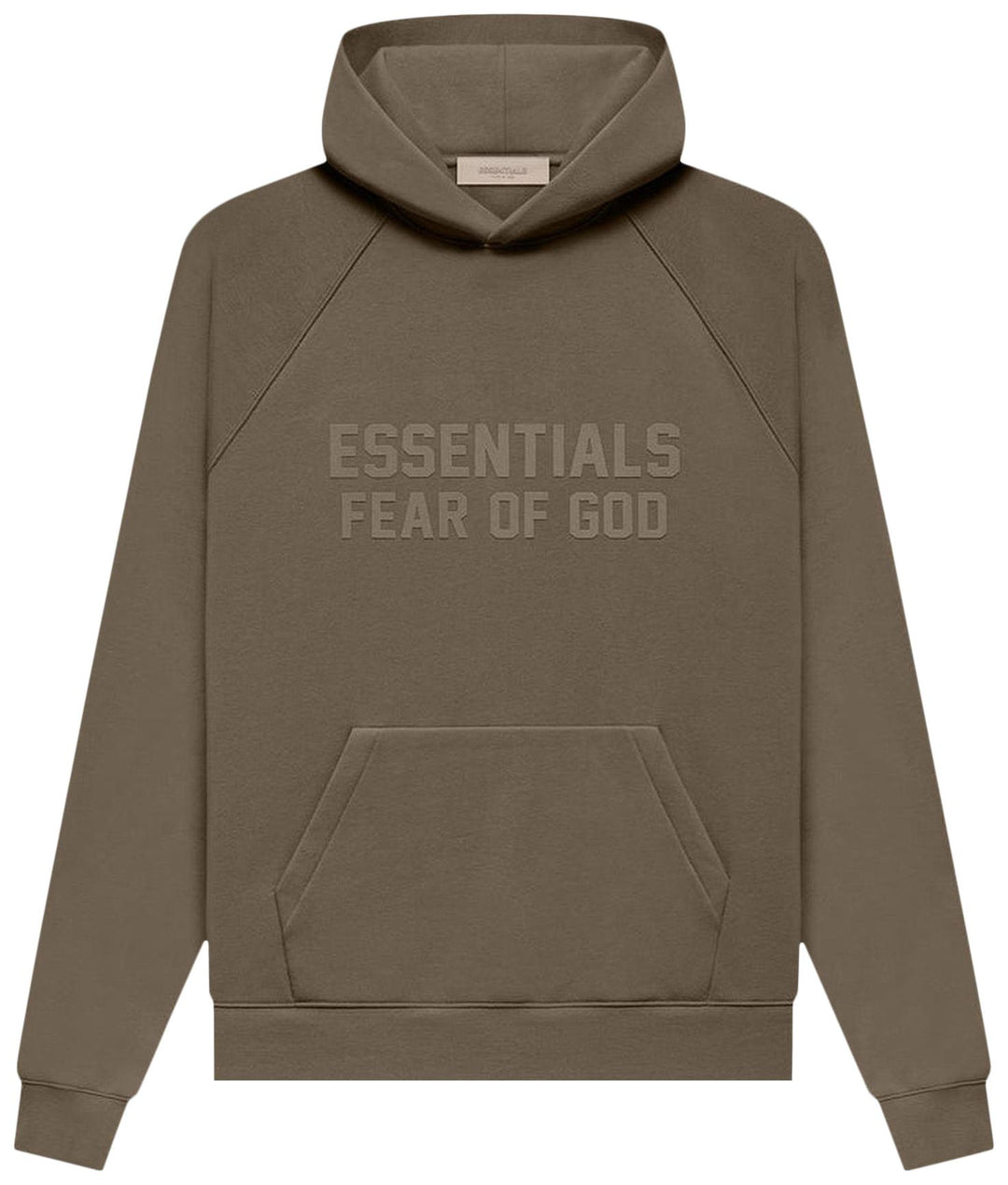 Fear of God Essentials Hoodie Wood (FW22) | Hype Vault