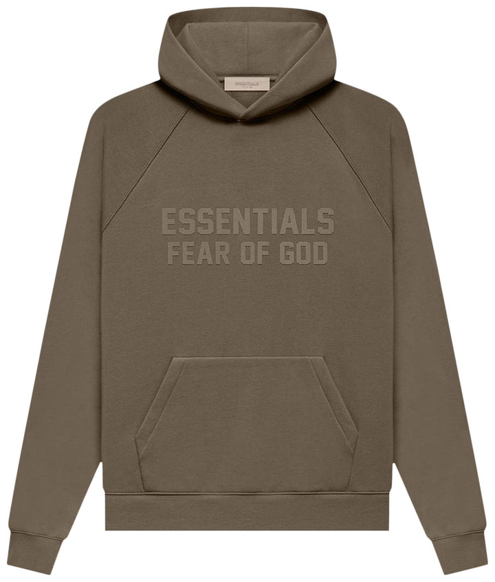 Fear of God Essentials Hoodie Wood (FW22) | Hype Vault