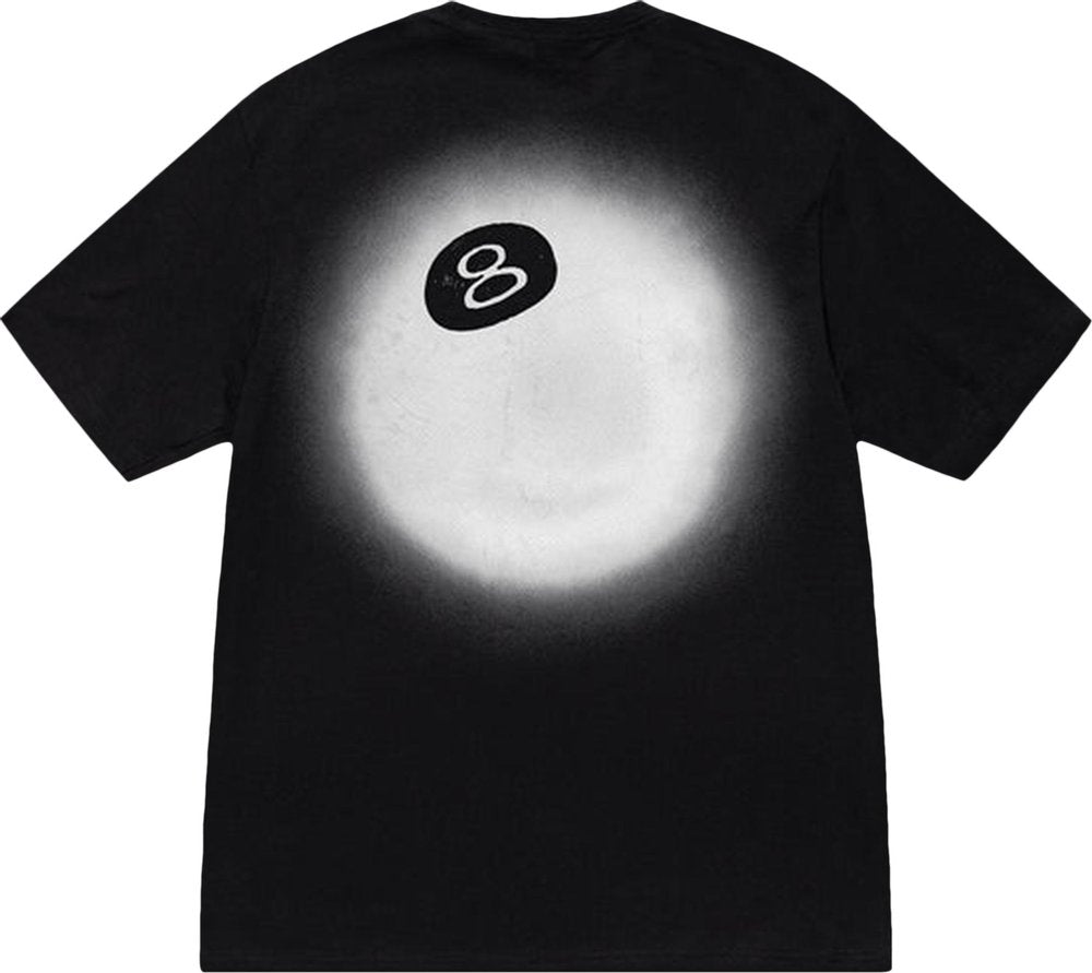 Stussy 8 Ball Fade Tee Black | Hype Vault Kuala Lumpur | Asia's Top Trusted High-End Sneakers and Streetwear Store | Guaranteed 100% authentic