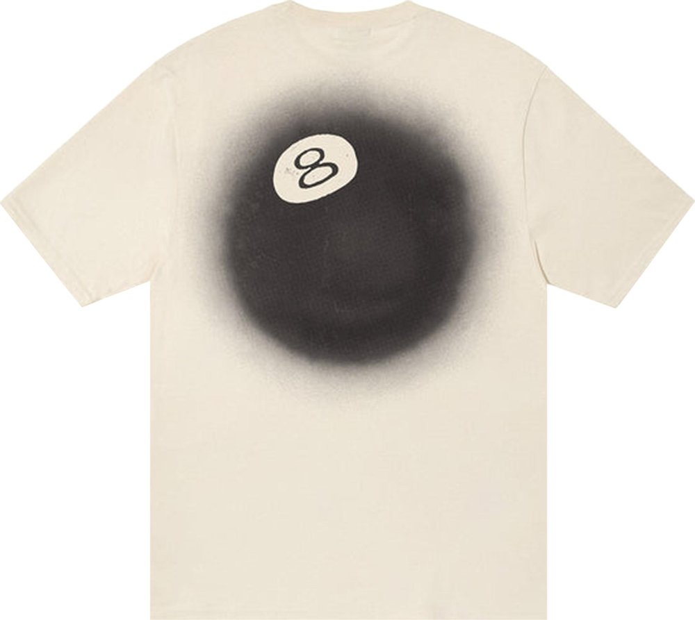 Stussy 8 Ball Fade Tee Putty | Hype Vault Kuala Lumpur | Asia's Top Trusted High-End Sneakers and Streetwear Store | Guaranteed 100% authentic
