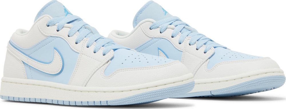 Air Jordan 1 Low 'Reverse Ice Blue' (W) | Hype Vault Kuala Lumpur | Asia's Top Trusted High-End Sneakers and Streetwear Store