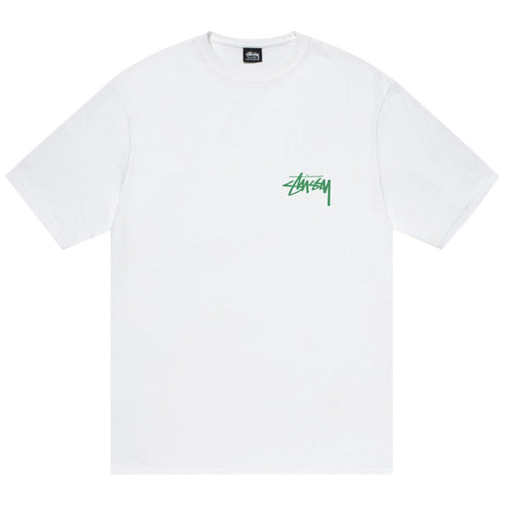 Stussy Tiki Tee White | Hype Vault Kuala Lumpur | Asia's Top Trusted High-End Sneakers and Streetwear Store | Guaranteed 100% authentic
