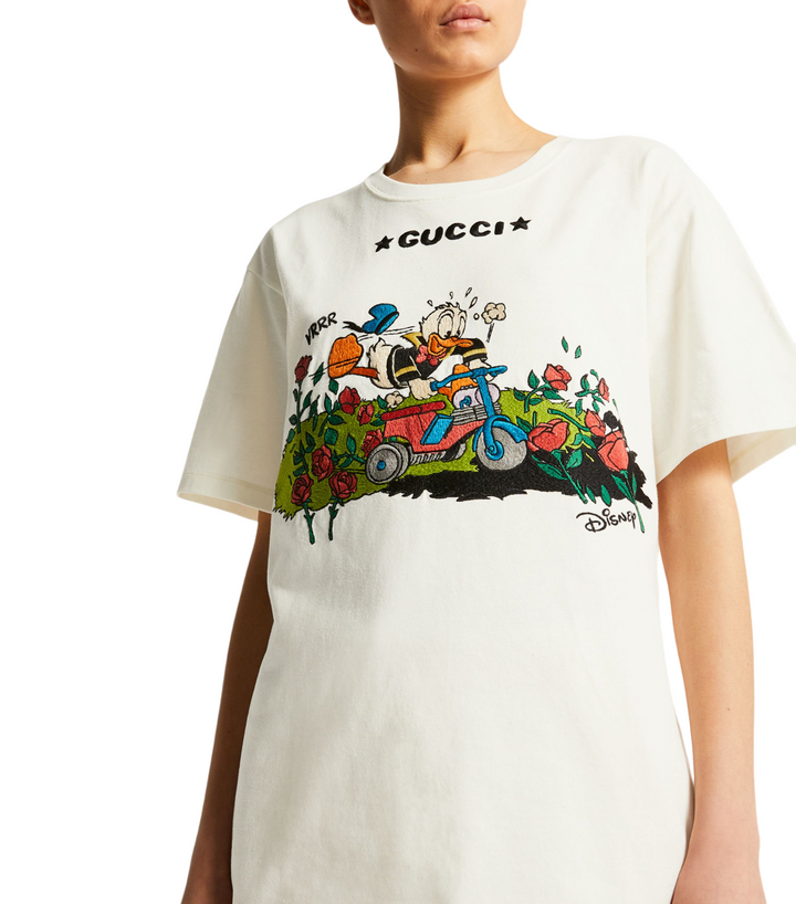 Gucci x Disney Garden Rose Donald Duck T-Shirt | Hype Vault Kuala Lumpur 