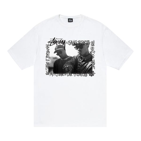 Stussy Gang Starr Take It Personal Tee White | Hype Vault