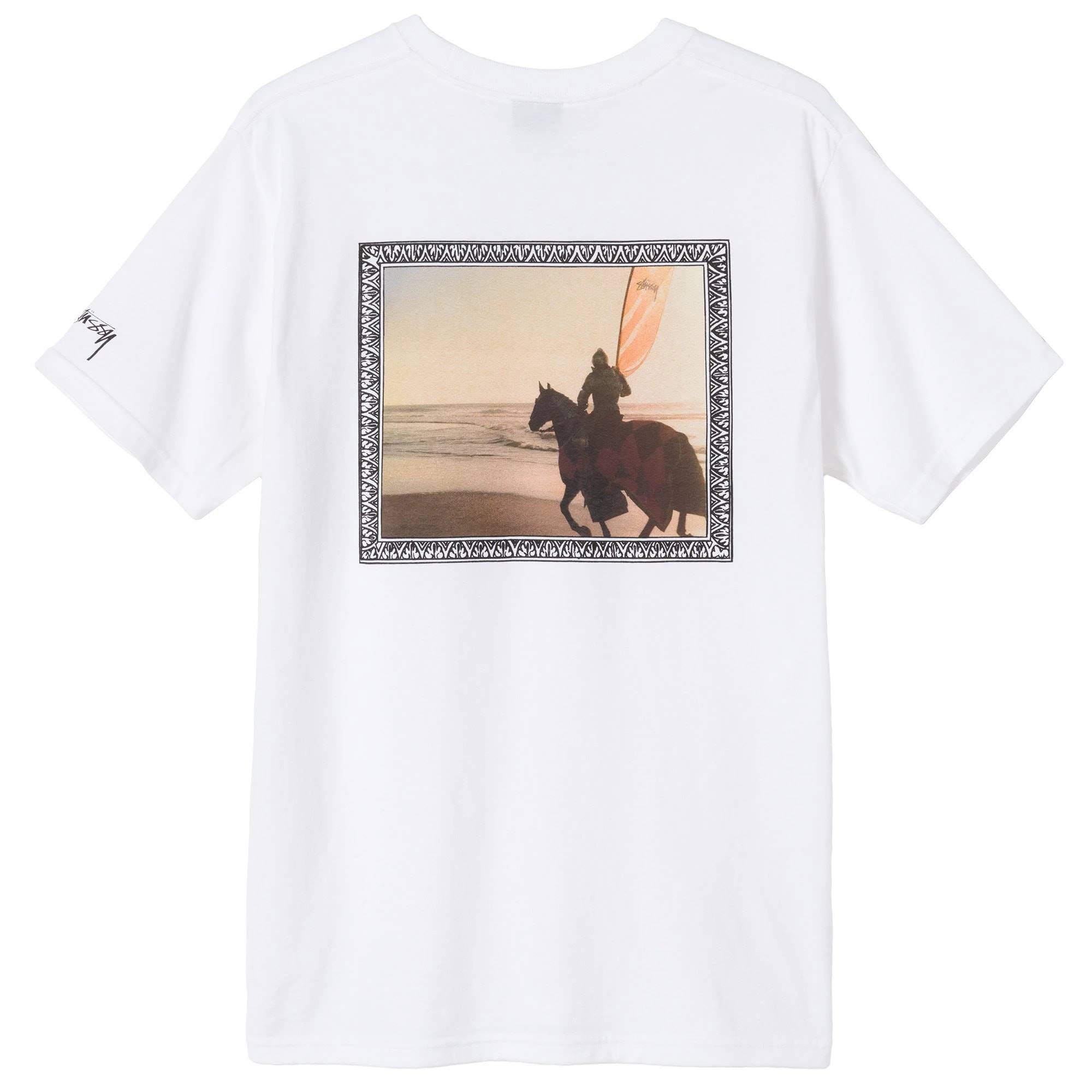 Stussy Knight Tee White – Hype Vault